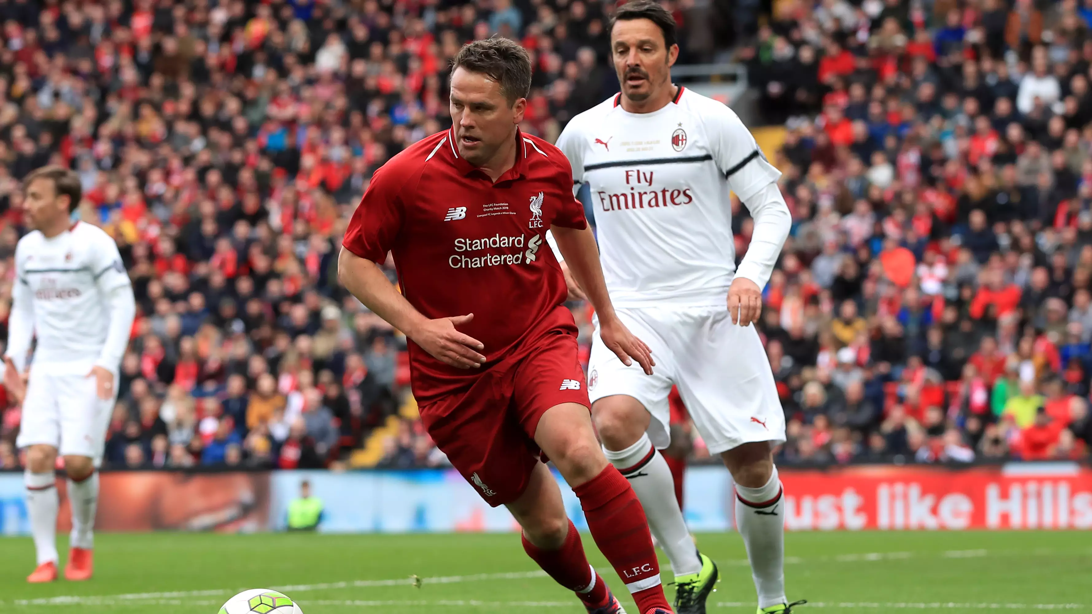 Michael Owen Was Booed By Liverpool Fans On Anfield Return Yesterday