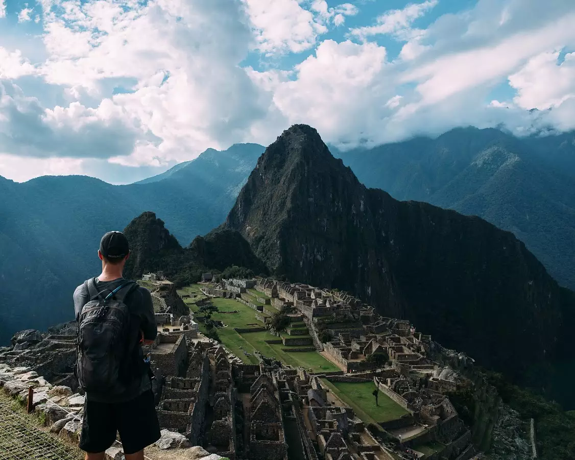 Tom at Machu Picchu