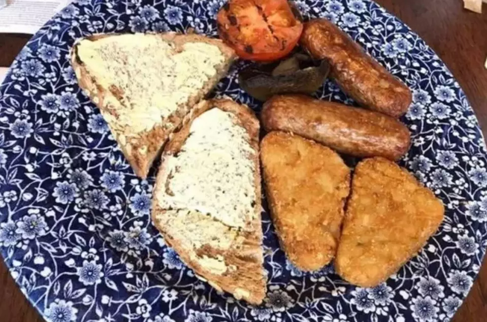 Graham Thompson wasn't impressed with his vegan breakfast at a Wetherspoon pub.