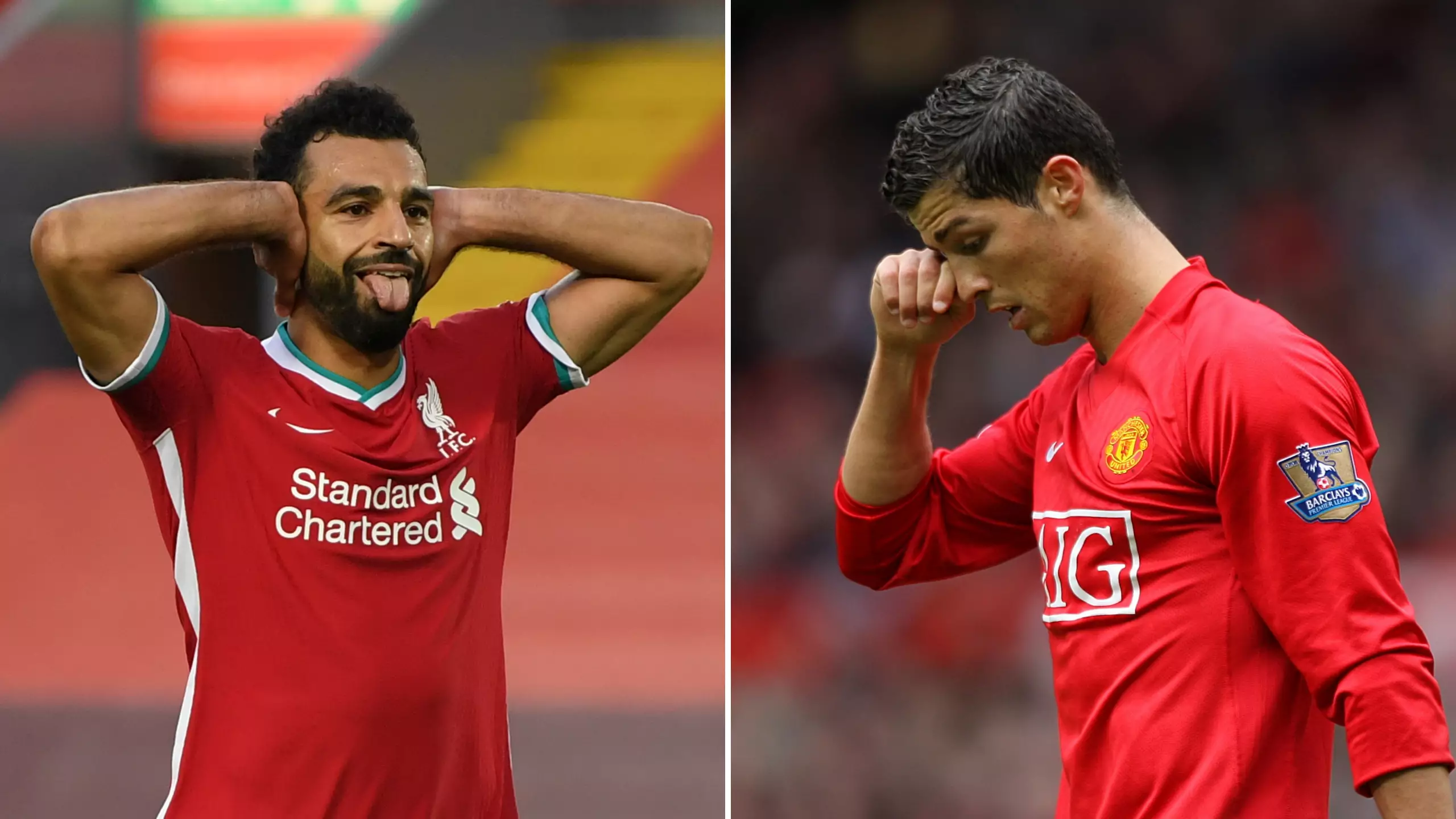 Mohamed Salah Has Already Outperformed Cristiano Ronaldo's Greatest Seasons At Manchester United