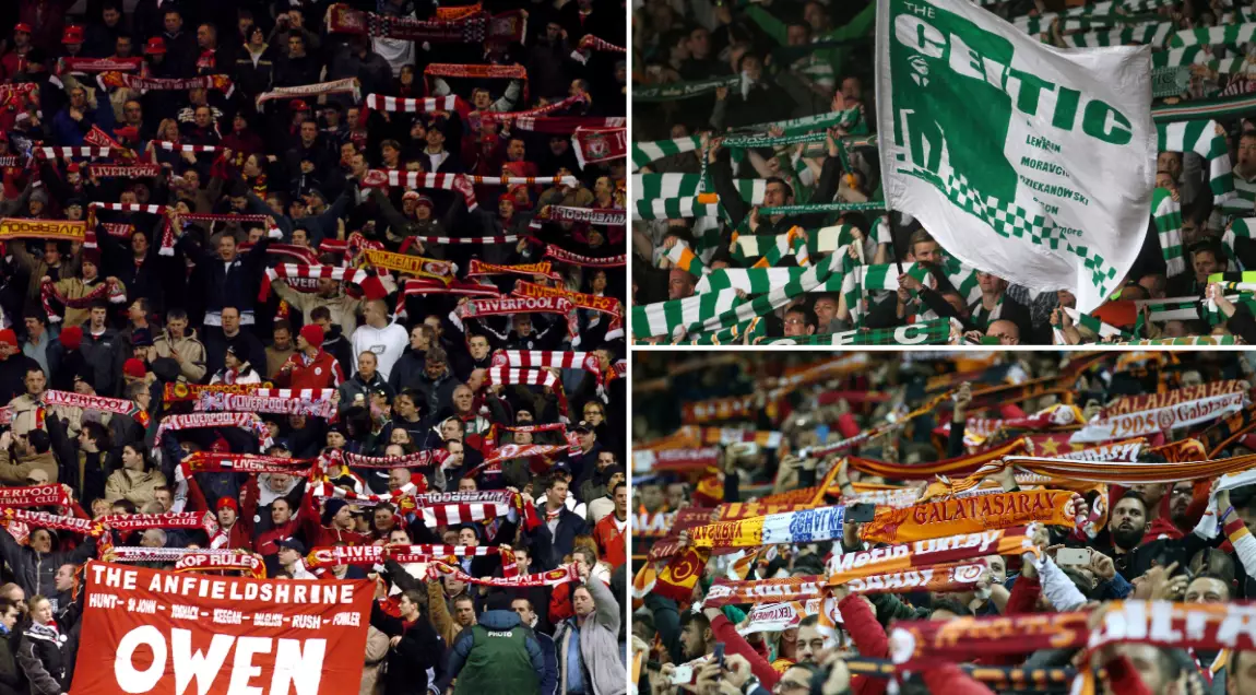 The 30 Greatest Stadium Atmospheres In World Football Have Been Named