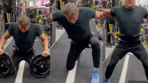 Sylvester Stallone Accused Of Using Fake Weights During Workout