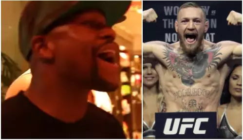 WATCH: Floyd Mayweather Laughs At Conor McGregor Getting A Boxing License 