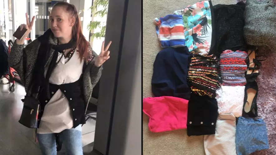 Mum Dodges Thomas Cook Excess Baggage Charge By Wearing 4kg Of Her Clothes