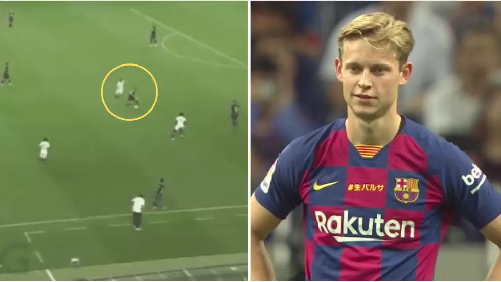 Frenkie De Jong's Individual Highlights On His Barcelona Debut Prove He's The Real Deal 