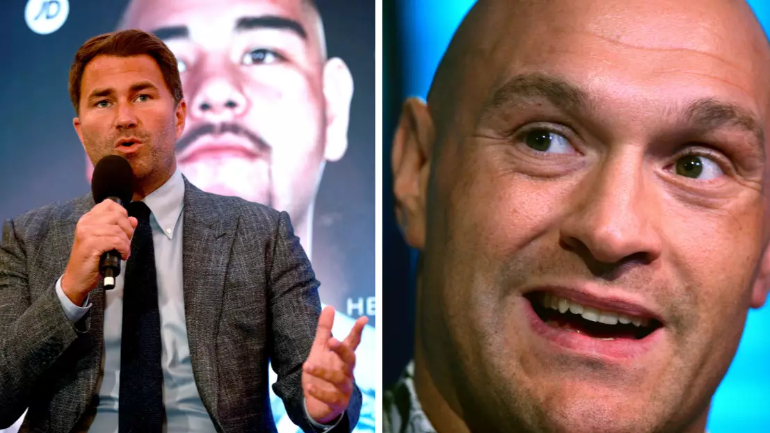 Eddie Hearn Lays Into Tyson Fury's US Promoter Bob Arum For "Producing Dross" And Labels Otto Wallin Fight "A Complete Flop"