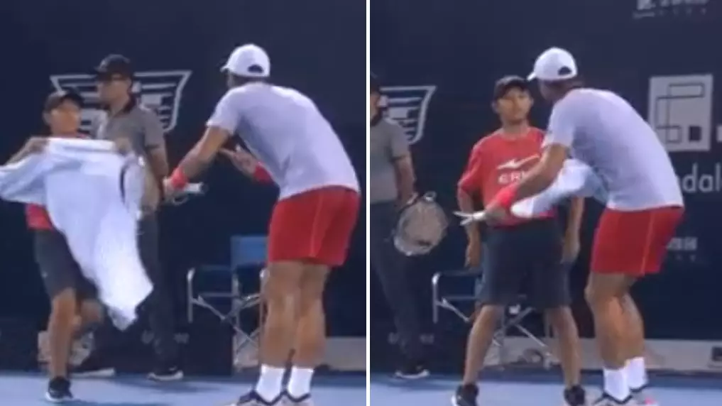 Fernando Verdasco Labelled 'Disgusting' For Treatment Of Young Tennis Ball Boy