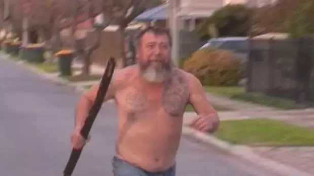 Aussie Bloke In Underwear Chases Off Intruder With Didgeridoo 