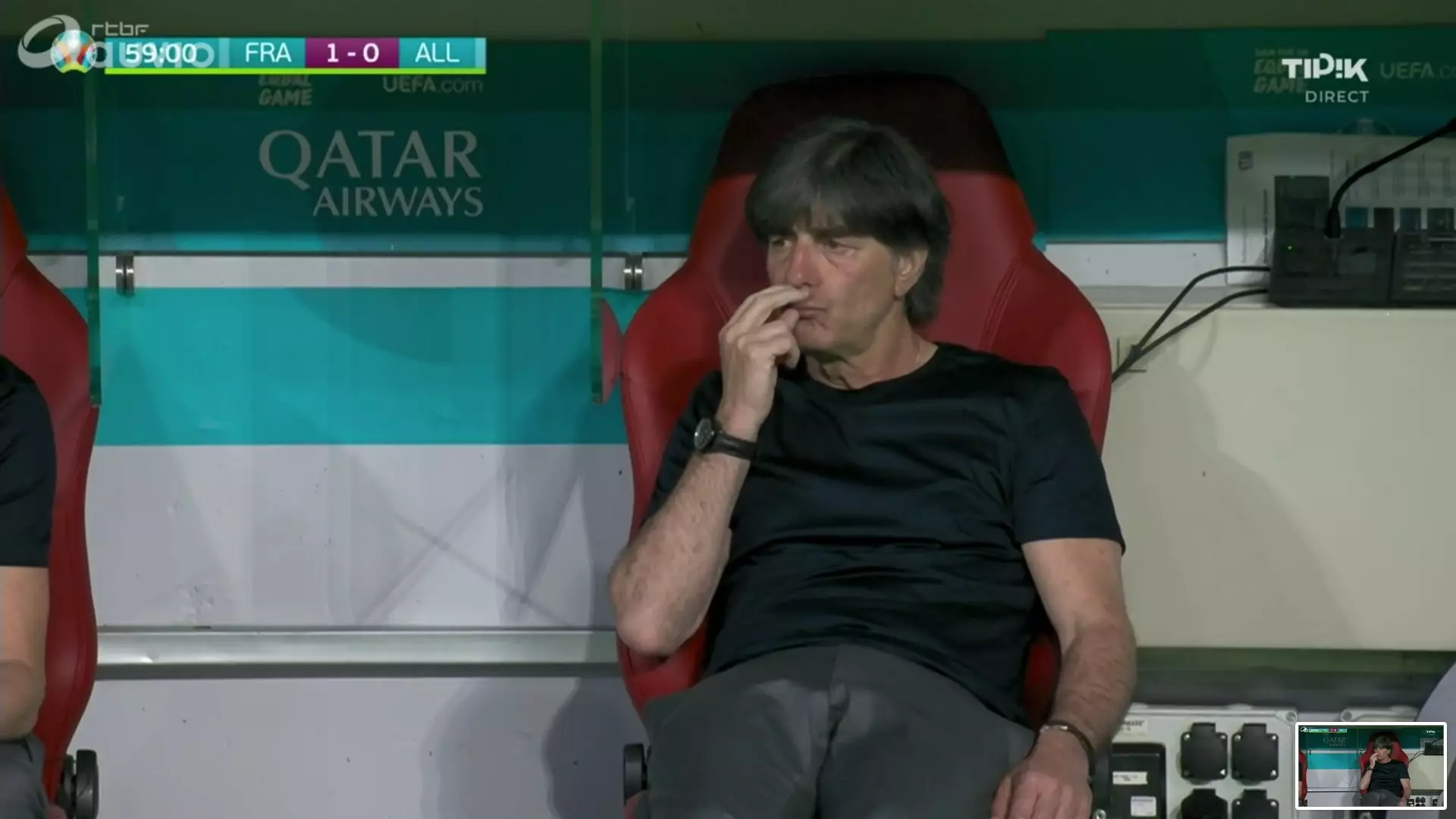 Fans Think They Caught Germany Manager Joachim Löw Sniffing His Fingers Again