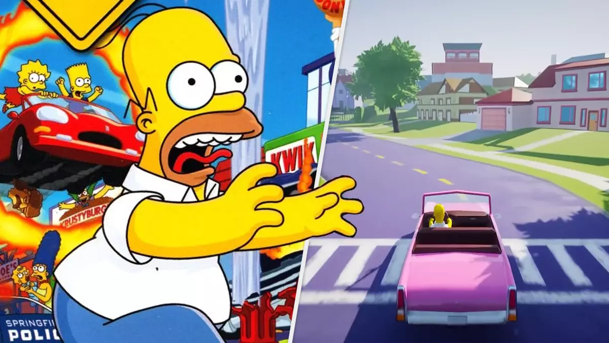 'Simpsons: Hit And Run' Unreal Engine 5 Remake Shot Down By Lawyers