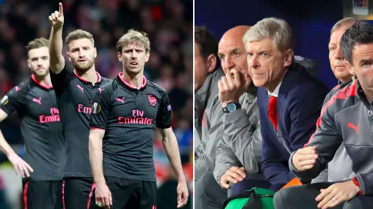 What Happened Between Mustafi And Wenger In The 90th Minute Against Atletico Madrid 
