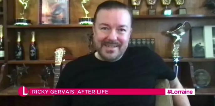 Ricky Gervais said After Life would start filming in April (