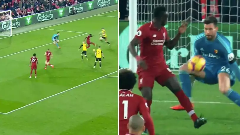 Sadio Mane Scores The Most Outrageous Backheel From 12 Yards 