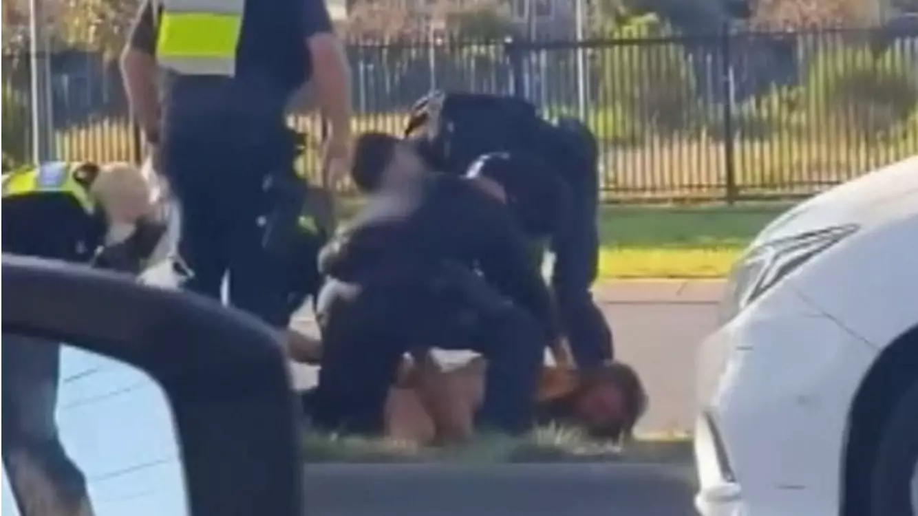 Victorian Man In Induced Coma After Police Officer Appears To Stomp On His Head