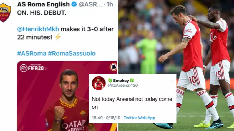 Roma Troll Arsenal Fan After He Tells Them To Keep Henrikh Mkhitaryan