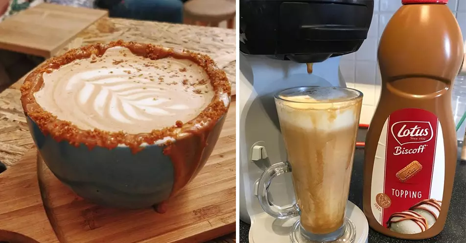People Are Making Biscoff Lattes At Home – And It Looks So Easy