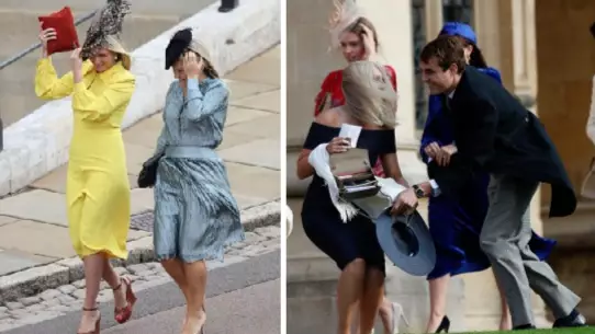 Storm Callum Caused Absolute Havoc For Guests At Princess Eugenie's Wedding