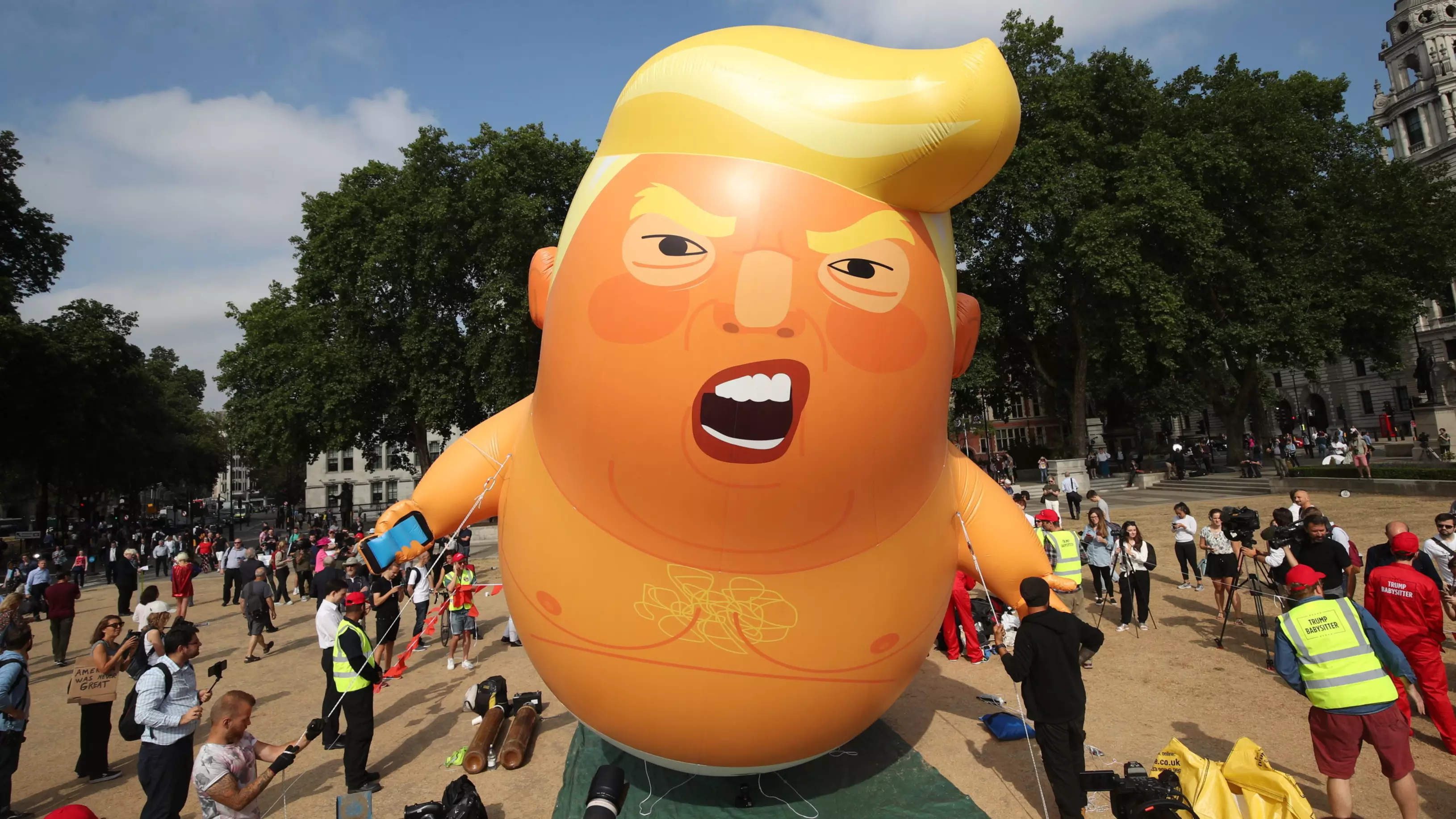Museum Of London To Immortalise Baby Trump Balloon In Exhibition About Protest Art