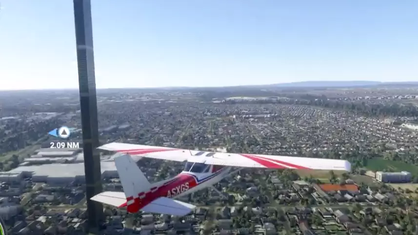Flight Simulator 2020 Has Glitched And Created A 212-Storey Monolith In Melbourne