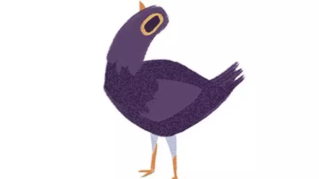 This Is Who's Behind That Pissing Purple Bird That Thrashes Its Head