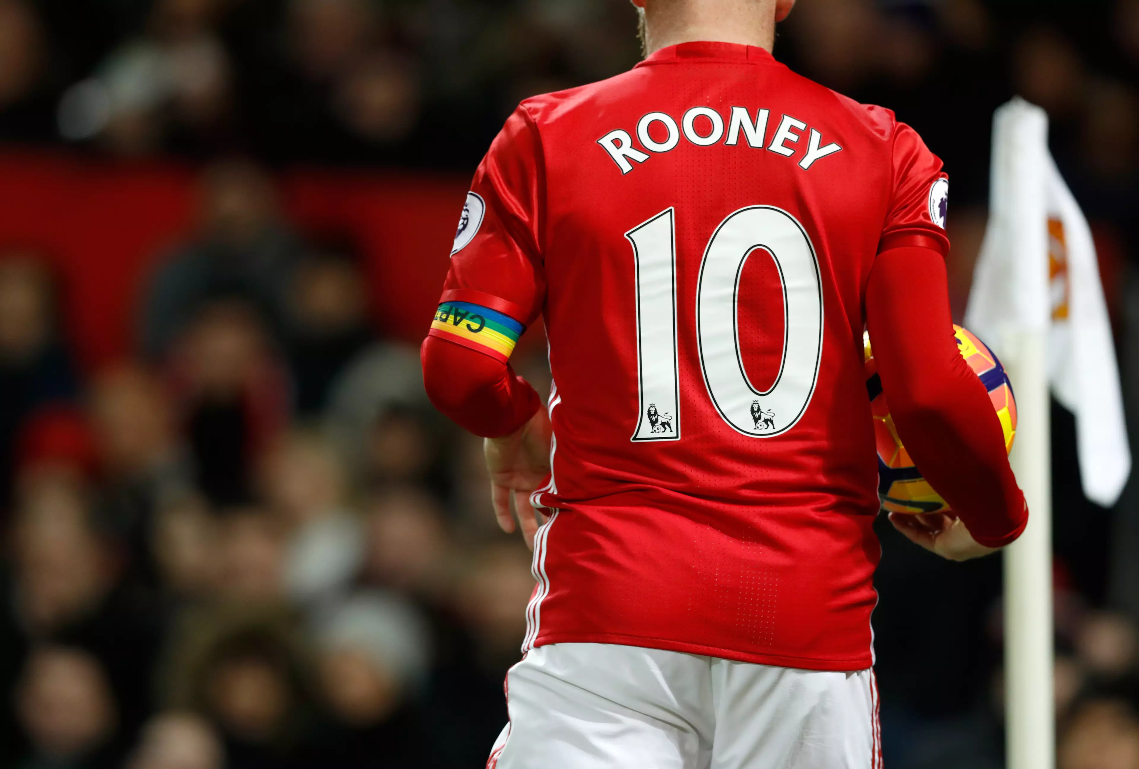 Rooney did captain on occasion under Fergie but was named club captain by Moyes. Image: PA Images