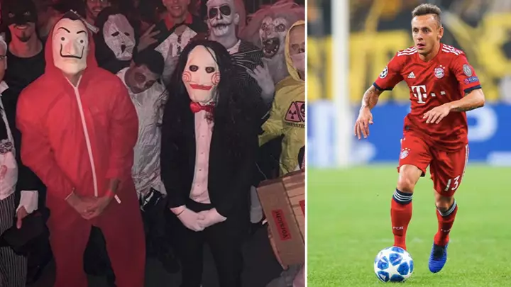 Bayern Munich's Rafinha Wears Controversial Costume For Halloween Party, Apologises On Twitter