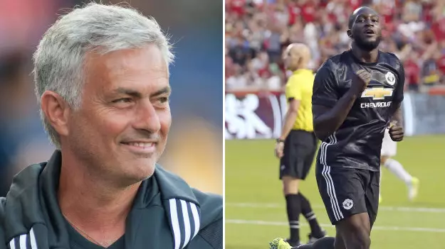 Jose Mourinho Reveals What He Said To Romelu Lukaku Seconds Before Scoring 