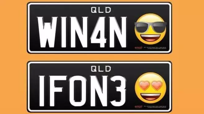 Queensland Drivers Can Now Get Numberplates With Emojis On Them