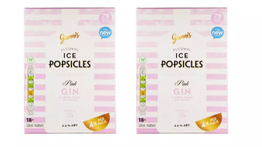 Aldi's Now Selling Alcoholic Pink Gin Ice Lollies In Time For Bank Holiday