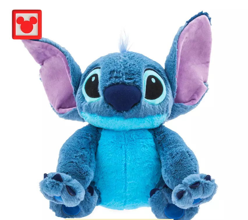 This Stitch soft toy is available in the sale (
