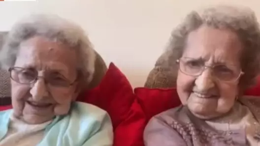 'GMB’ Fans ‘Howling’ As Britain’s Oldest Twins, 95, Flirt With Piers And Discuss Sex Lives