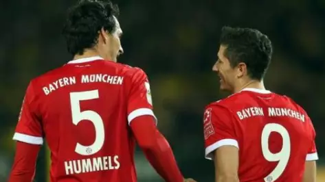 The Heated Exchange Of Words Between Lewandowski And Hummels In Training 