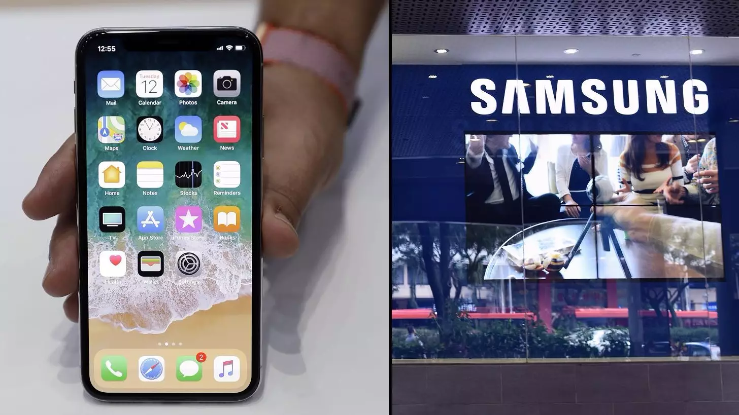 Samsung Responds To Apple's iPhone X The Way A Rival Should