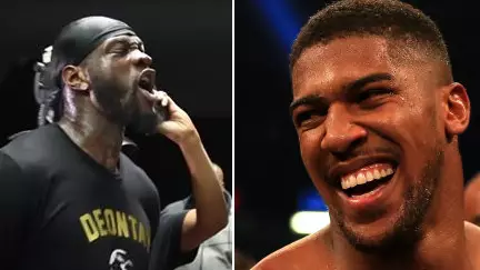 Watch: Deontay Wilder Issues Explosive Message To Anthony Joshua 