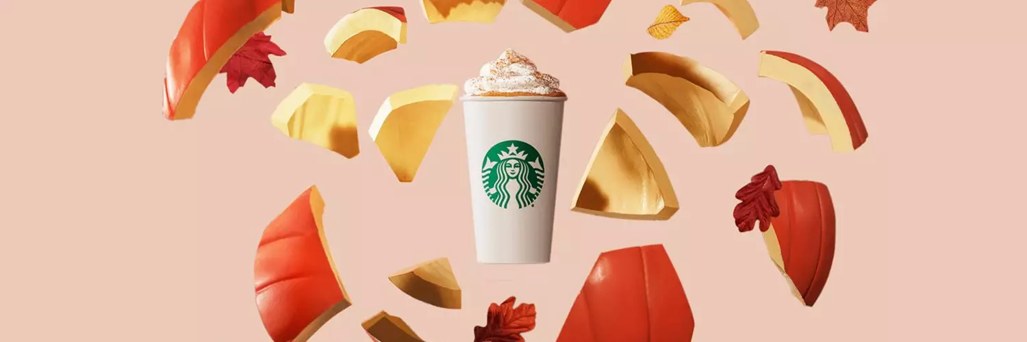 Starbucks Pumpkin Spice Latte.