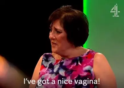 Judith said that missing out on sex is a 'waste' because she's got a 'nice vagina'.