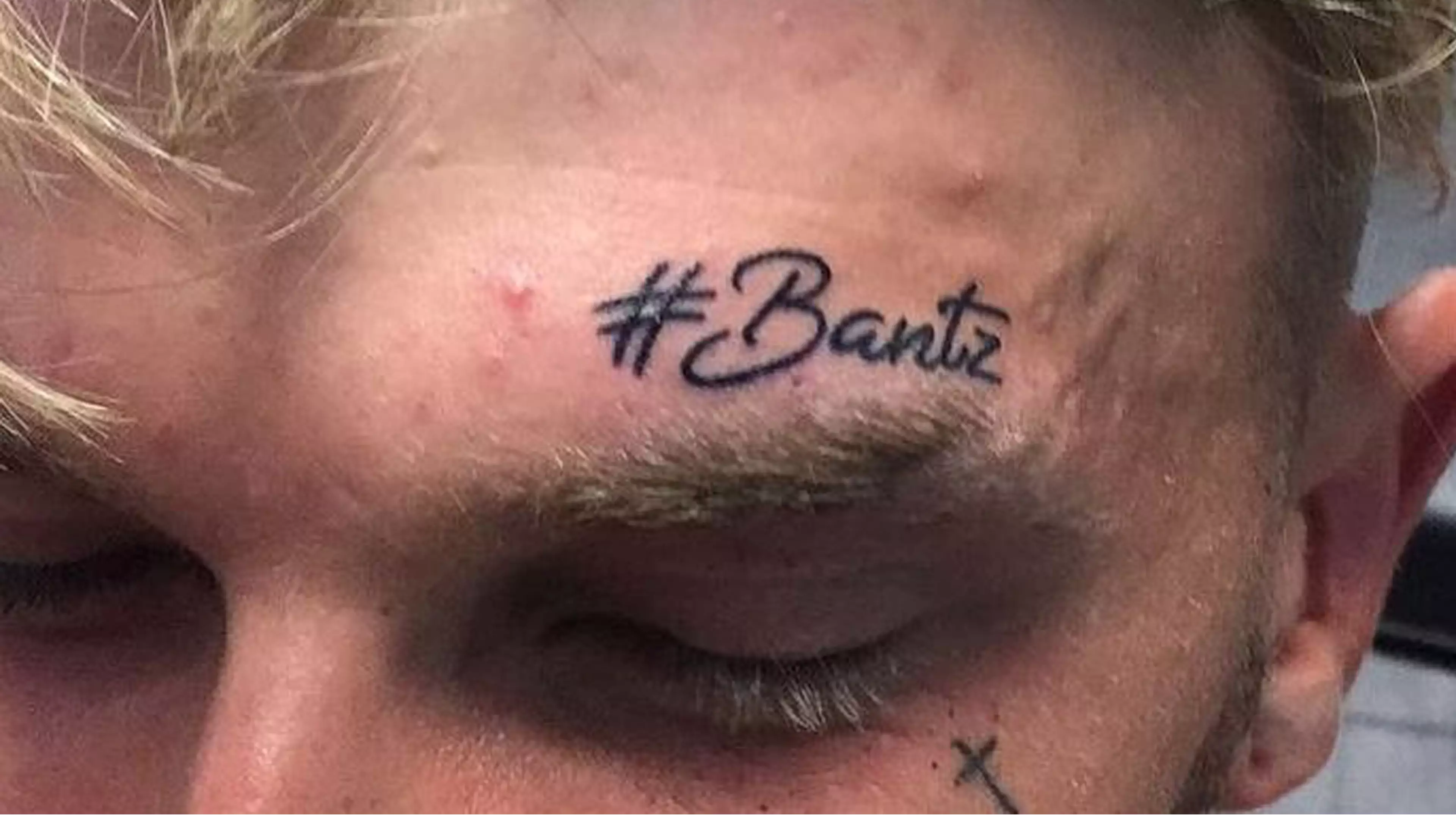 Man Who Got #Bantz Tattoo While Drunk Has No Regrets 