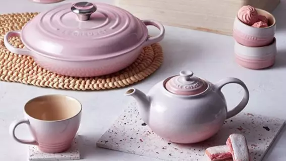 ​Le Creuset Has Launched A Gorgeous Pastel Pink Collection
