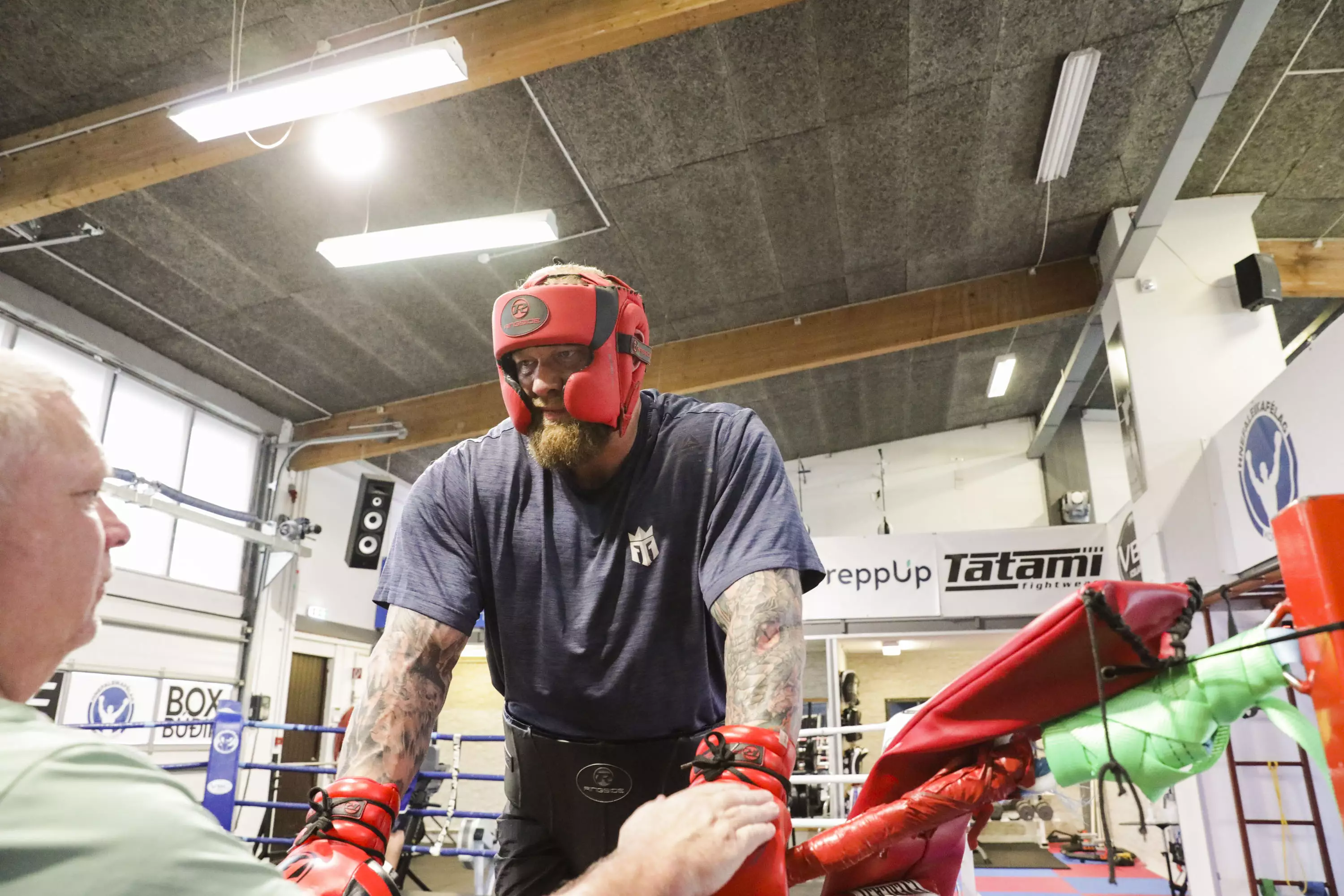 Thor has been training hard for his upcoming fight with Eddie Hall.