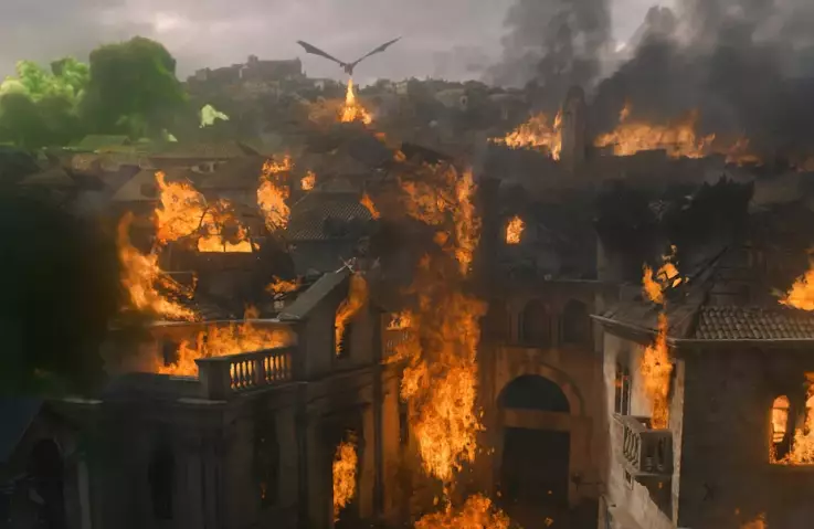 King's Landing had a bit of a scorching in the last episode of Game of Thrones.