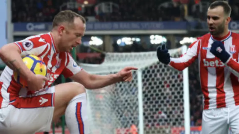 Stoke City's Jese Rodriguez Goes Berserk After He Wasn't Allowed To Take Penalty
