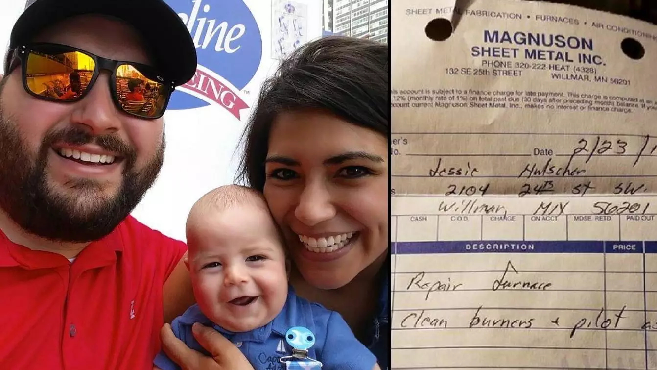 Heartwarming Act Of Kindness By Boiler Repair Company For Parents Of Newborn 