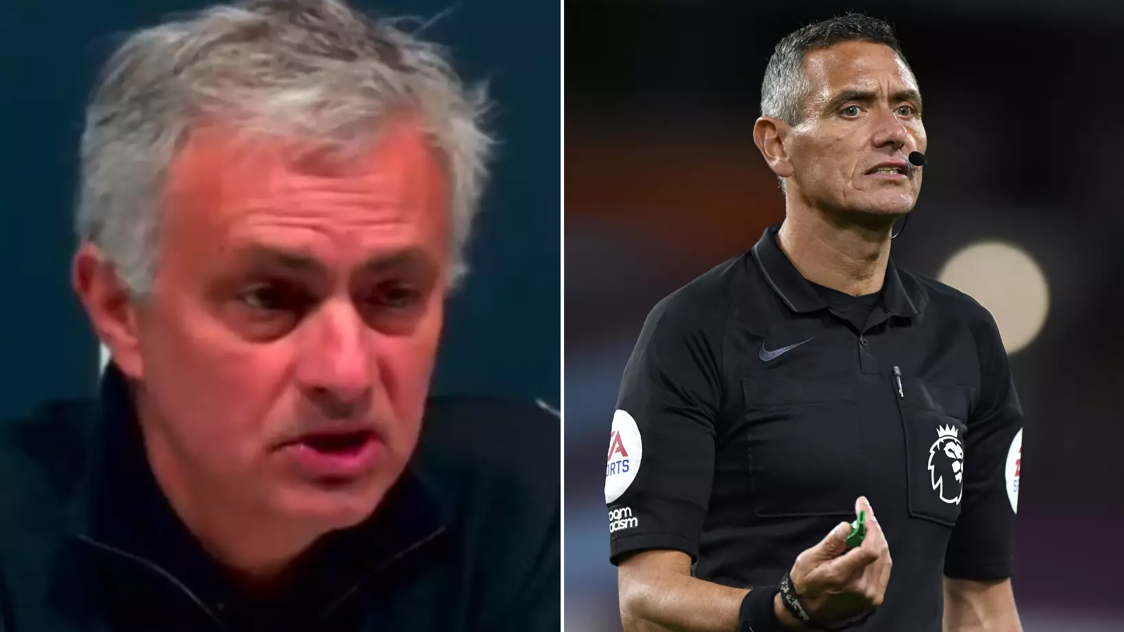 Jose Mourinho Reveals What He Said To Referee Andre Marriner After 1-0 Defeat To Chelsea