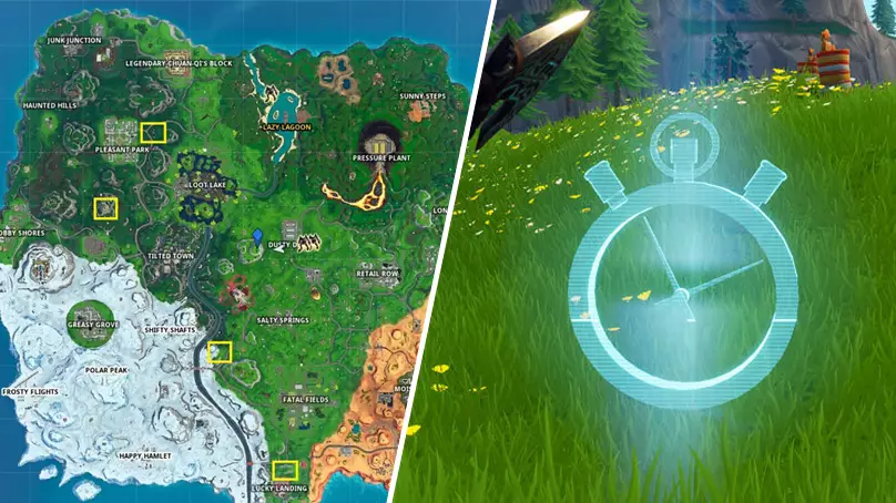 Fortnite Time Trial Location: Where To Complete A Time Trial East Of Pleasant Park