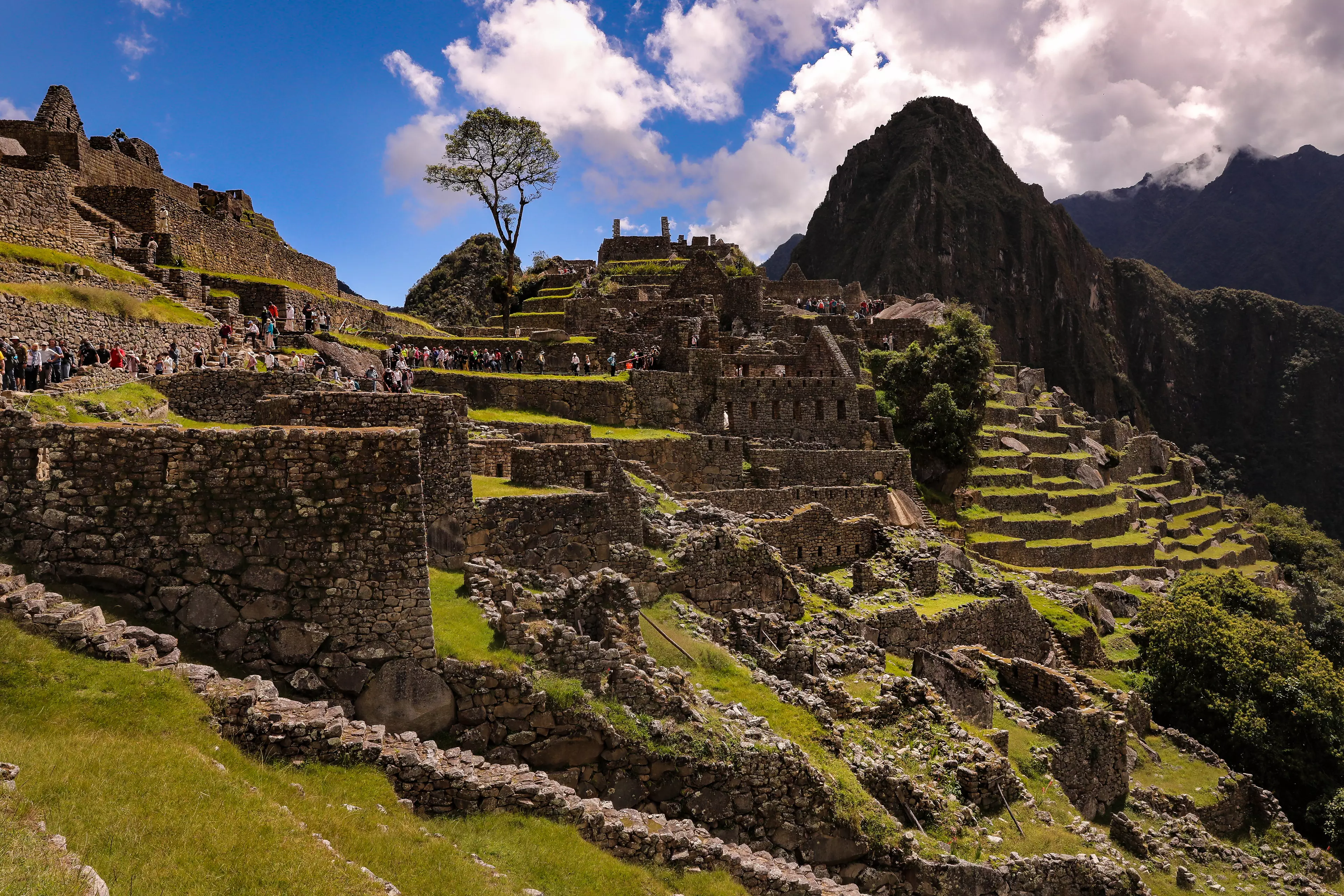 Machu Picchu is one of the seven new wonders of the world.