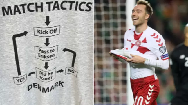 Denmark's World Cup Tactics Accidentally 'Revealed' In Brilliant T-shirt