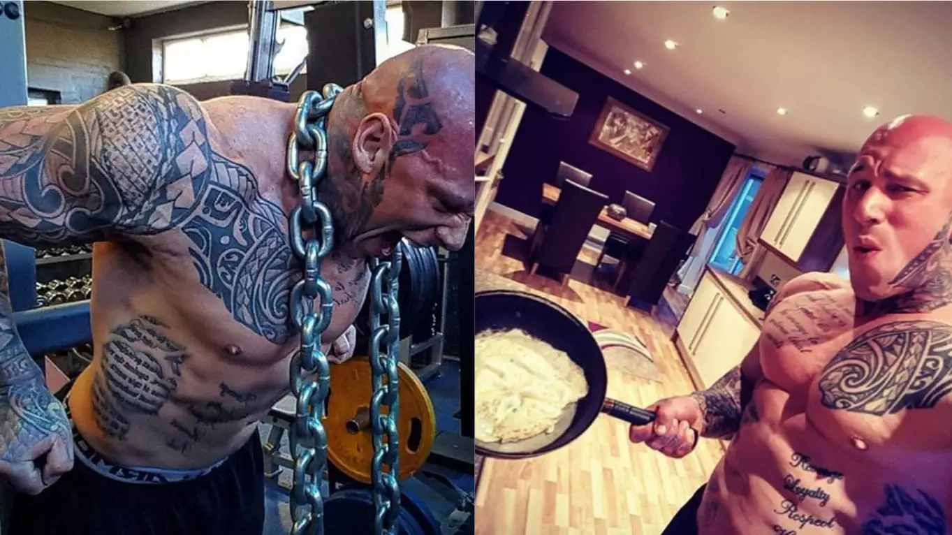 'The Nightmare' Martyn Ford's Incredible 6,500 Calorie Daily Diet And Training Regime