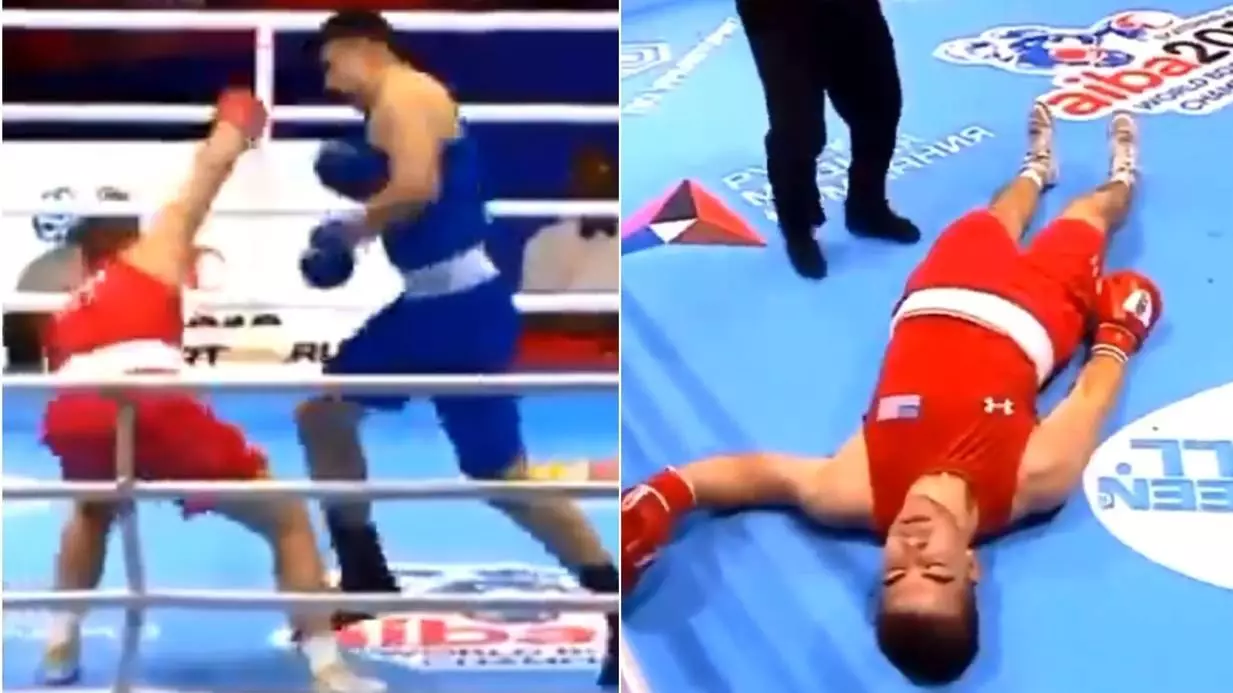 Professional Boxer Causes Huge Uproar With 'Brutal' And 'Criminal' KO Of Young Amateur 