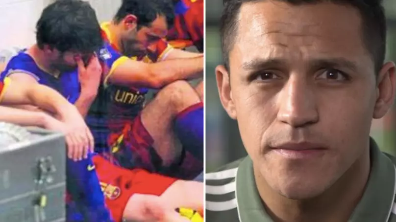 Alexis Sanchez Reveals The Exact Moment When Lionel Messi Cried In The Dressing Room 