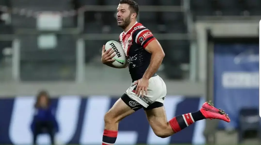 James Tedesco of the Sydney Roosters.